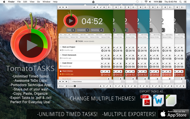 TomatoTasks - Menubar Timed-Task To-Do List(圖5)-速報App