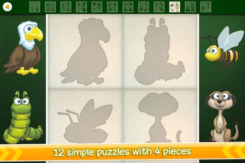 Some simple animal puzzles screenshot 4