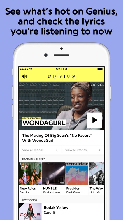 Genius: Song Lyrics & More screenshot-2