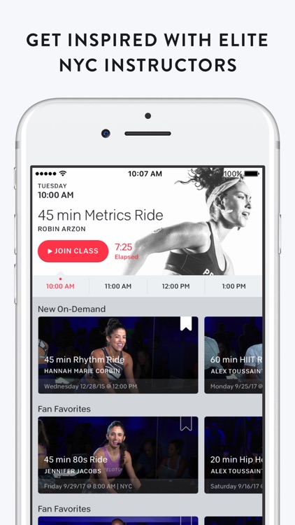 Peloton Cycling and Workouts