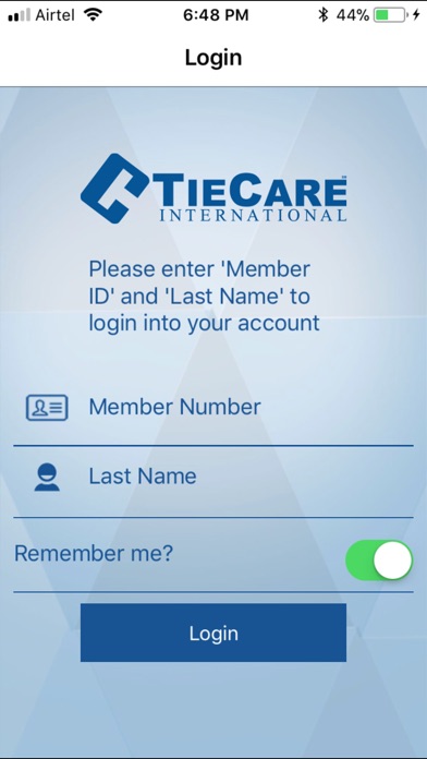 MyTieCare screenshot 2