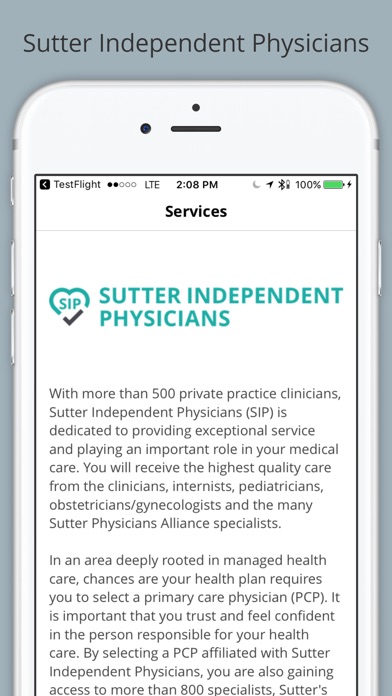 Sutter Independent Physicians screenshot 3