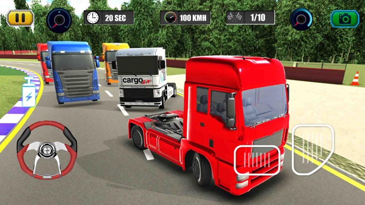 Euro Truck Racing Game 2017 screenshot-4