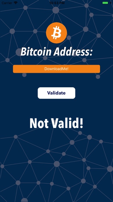 Bitcoin Address Validator screenshot 2