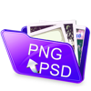 PSD 2 PNG Batch convert PSD files to PNG