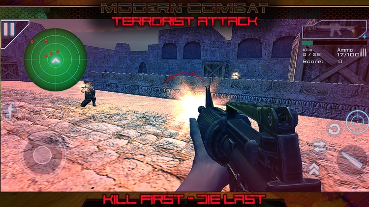 Modern Combat Terrorist Attack screenshot-2