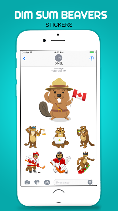 Dim Sum Beavers Stickers screenshot 3