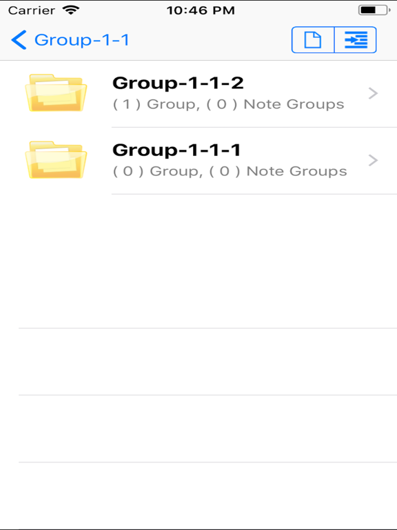 Group Notes screenshot 2