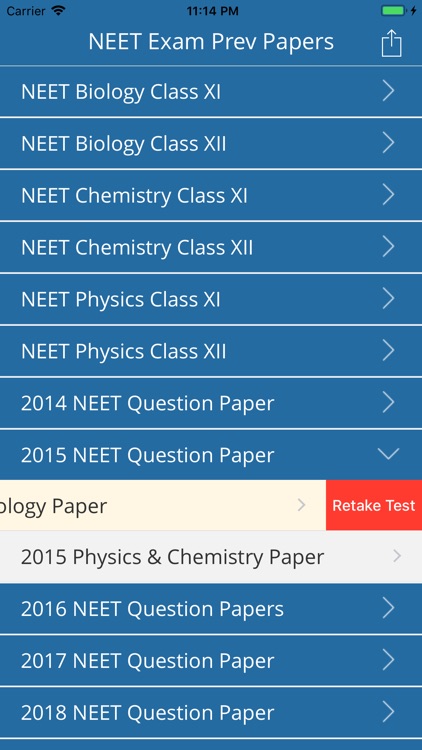 NEET Previous Papers screenshot-3