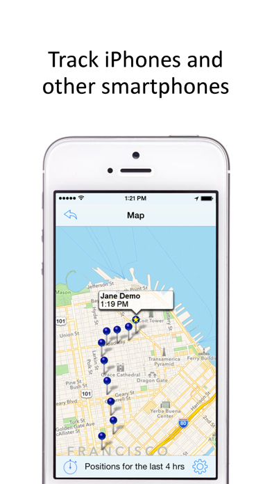 GPS Phone Tracker for iPhones Screenshot 4