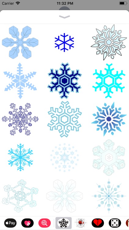 Snowflake Sticker Pack screenshot-5