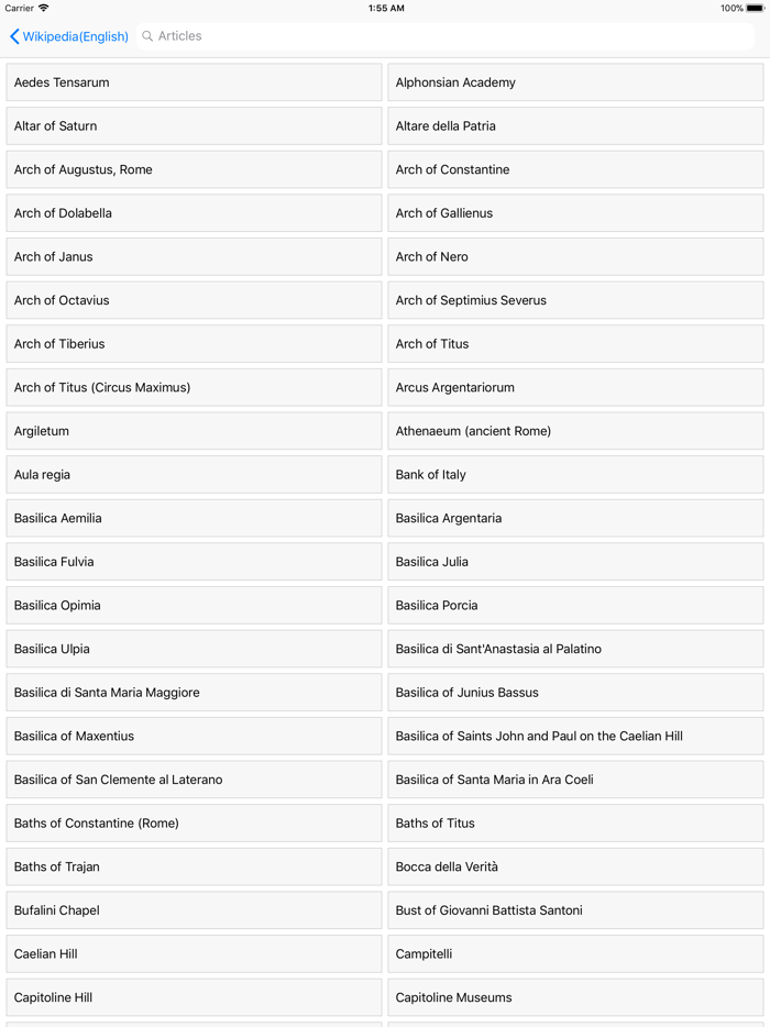 GeoSearch for Wikipedia