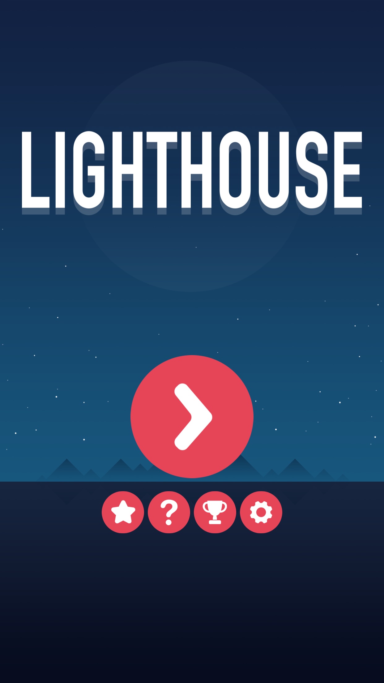 Screenshot do app Lighthouse Adventure