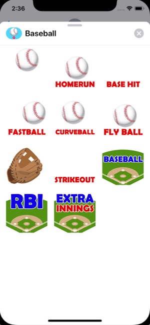 Animated Baseball Stickers(圖2)-速報App