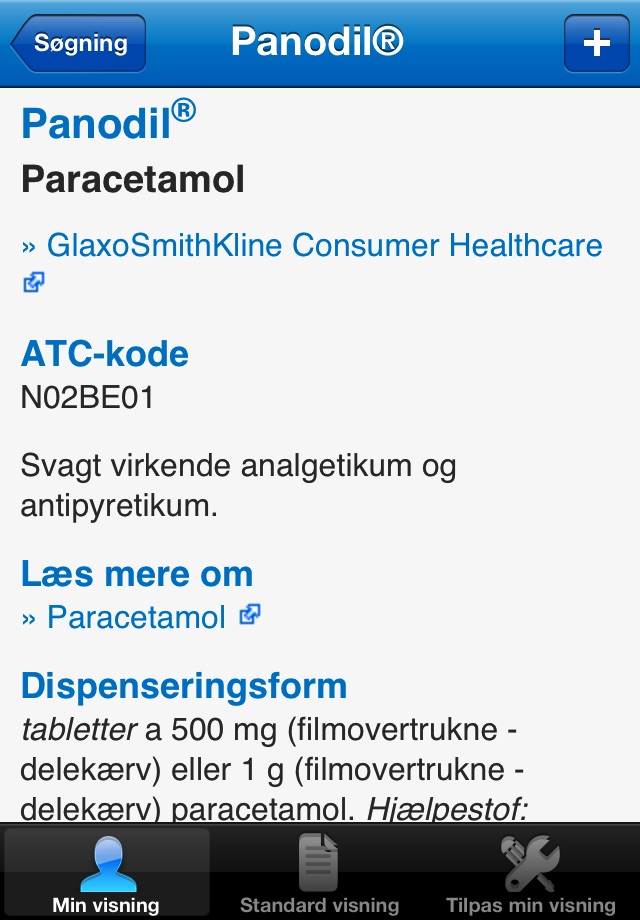 pro.medicin.dk screenshot 2