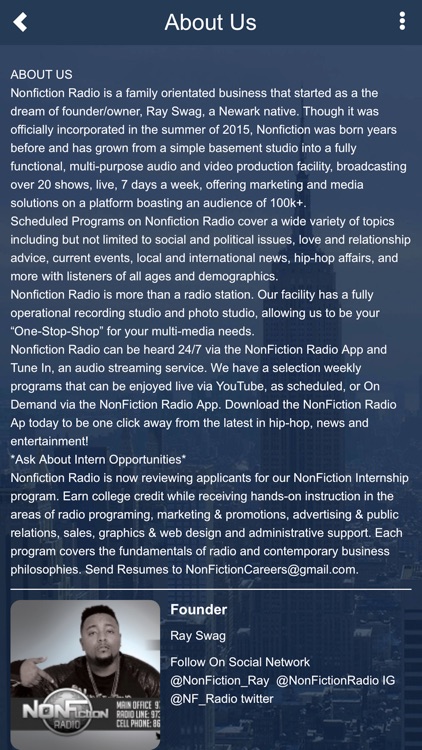 NonFiction Radio