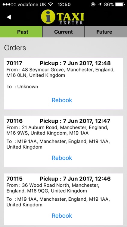 iTaxi Exeter screenshot-4
