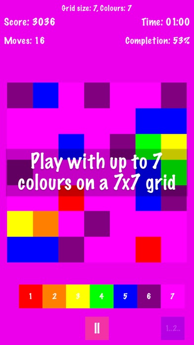 Rainbow Grid: Logic Game screenshot 3