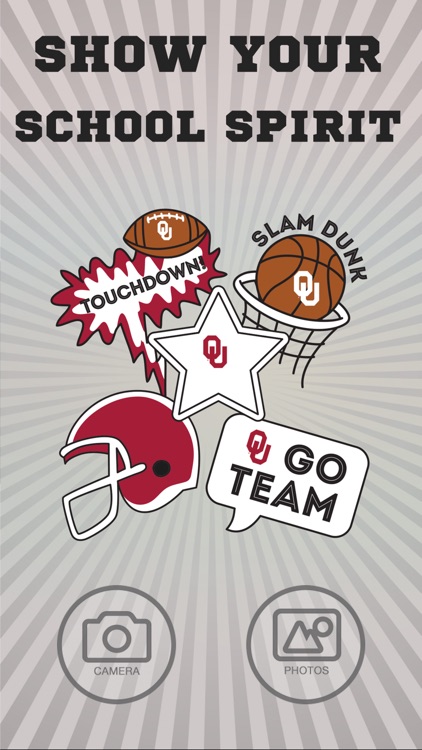 Oklahoma Sooners Selfie Stickers
