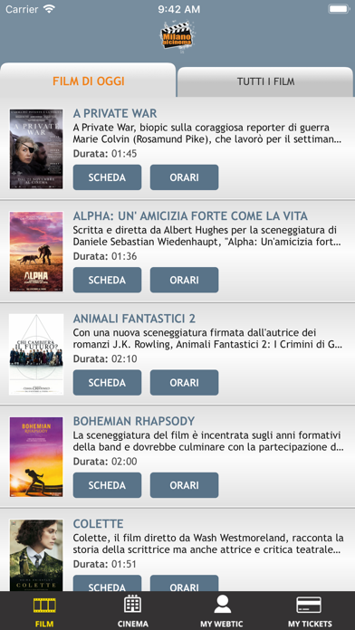 How to cancel & delete Webtic Milano Al Cinema from iphone & ipad 2