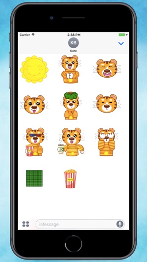 Cutie Tiger Stickers(圖2)-速報App