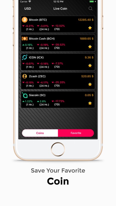 CryptoCoin - Get Live Rate screenshot 3