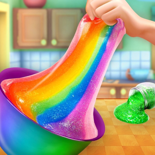 Glitter DIY Slime Maker Games by Aniqa Saad