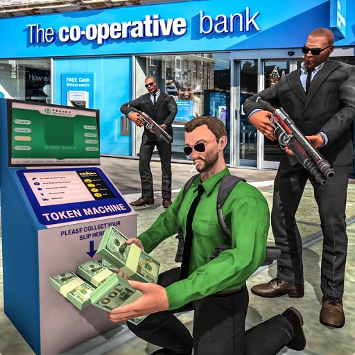 纽约城市银行劫匪与警察