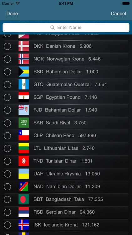 iCurrency-Exchange Rates screenshot-4