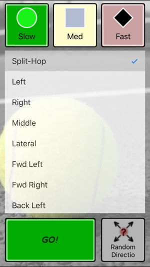 Sports Split Step Tennis