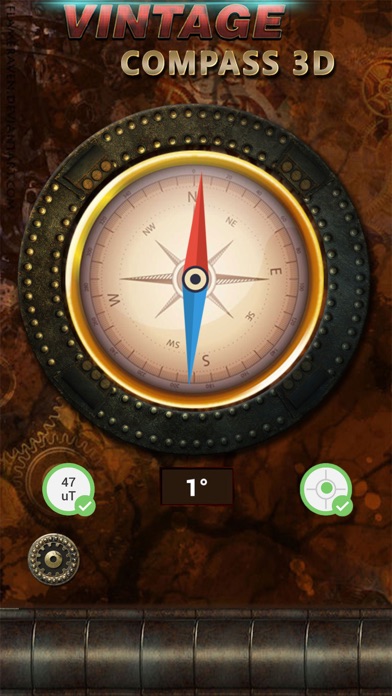 Vintage Compass 3D True North screenshot 2