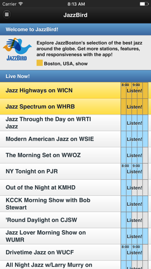 JazzBird Plus+ from JazzBoston(圖1)-速報App