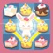 Match and collect in "Sweet Cake Match", the amazingly delectable puzzle adventure guaranteed to satisfy your sweet tooth