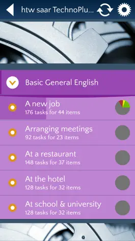 Game screenshot htw saar TechnoPlus VocabApp apk