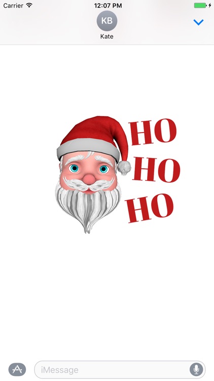 Santa AR - Santa Claus Emoji