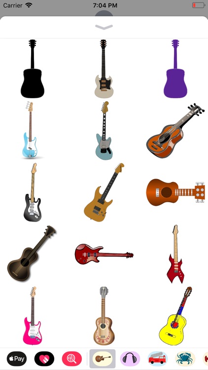 Groovy Guitar Stickers screenshot-8