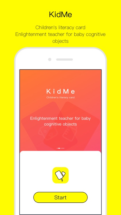 KidMe Children's literacy card