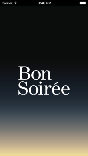 Bon Soirée menu app(圖1)-速報App