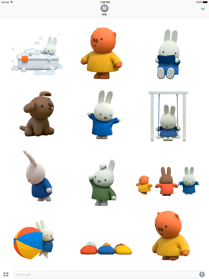 Miffy Animated Stickers