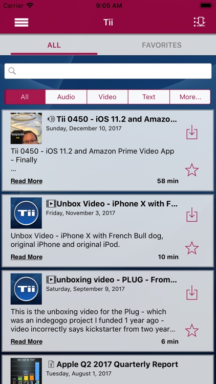 Tii - Today in iOS App