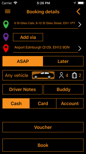 City Cabs (Edinburgh) Ltd(圖3)-速報App