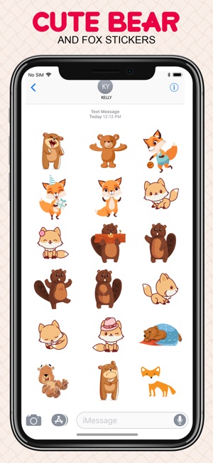 Lovely Bear Stickers!(圖3)-速報App