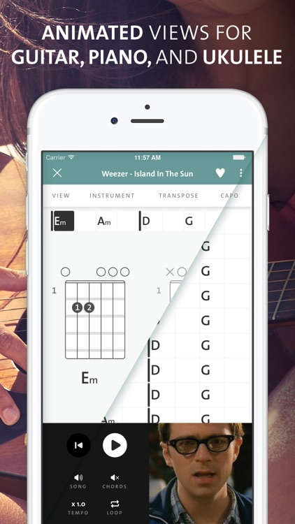 Chordify - chords for any song