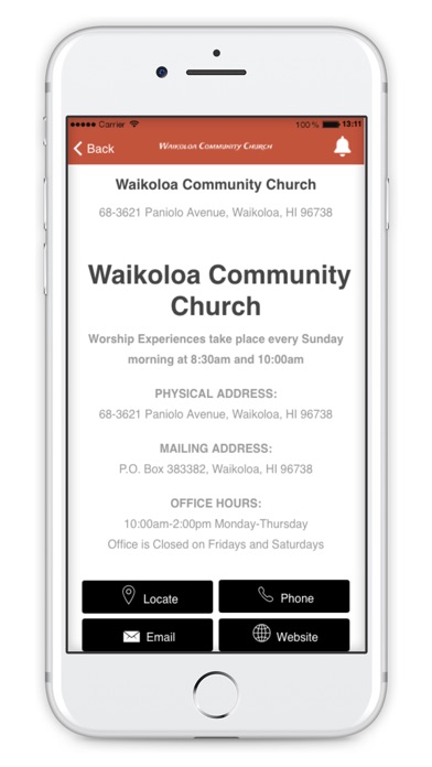 Waikoloa Community Church screenshot 2