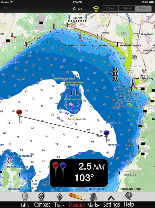 New Zealand Nautical Chart Pro(圖4)-速報App