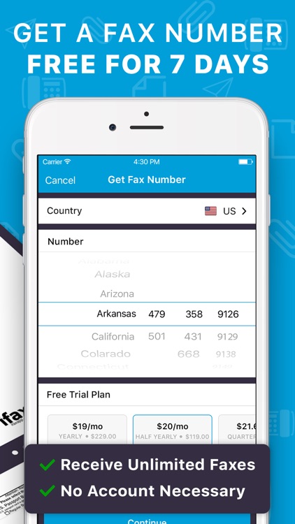 iFax: Send fax receive fax app