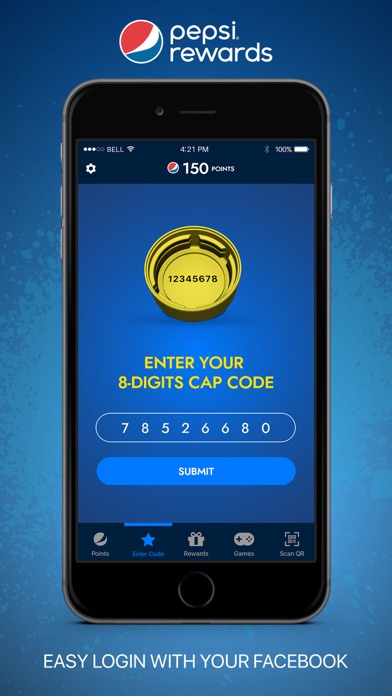 Pepsi Rewards iPhone App