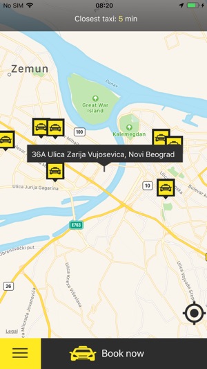 Taksi Taxi Beograd(圖1)-速報App