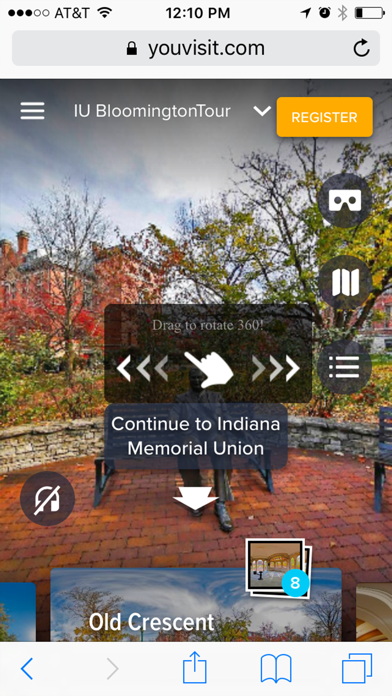 How to cancel & delete IU Bloomington in VR from iphone & ipad 1