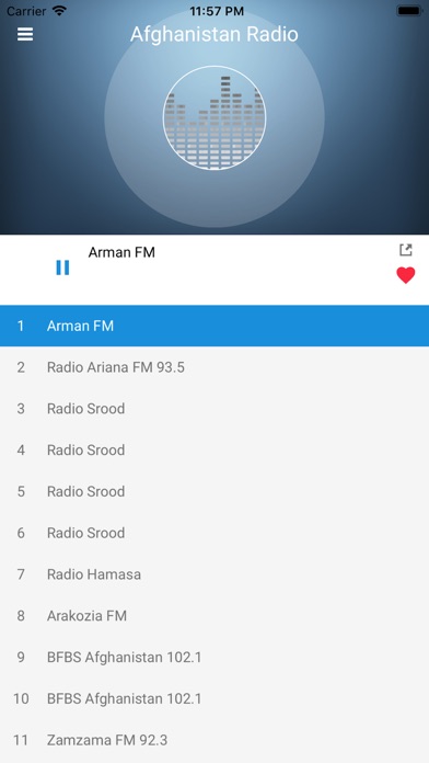 Afghanistan Radio: Afghan FM screenshot 4
